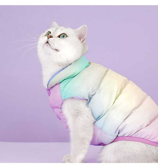 Fashion Colorful Cat Vest Top