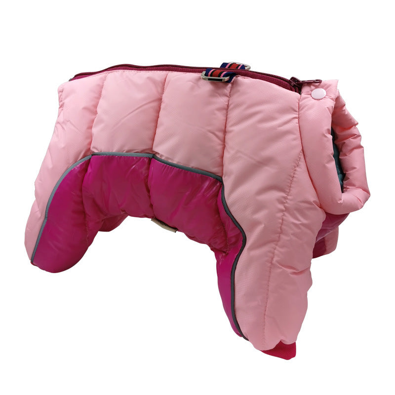 Cold Four Legged Dog Jacket