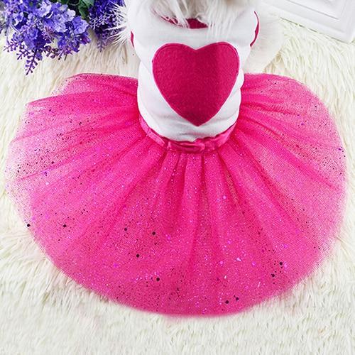 Cute Heart Doggy Dress