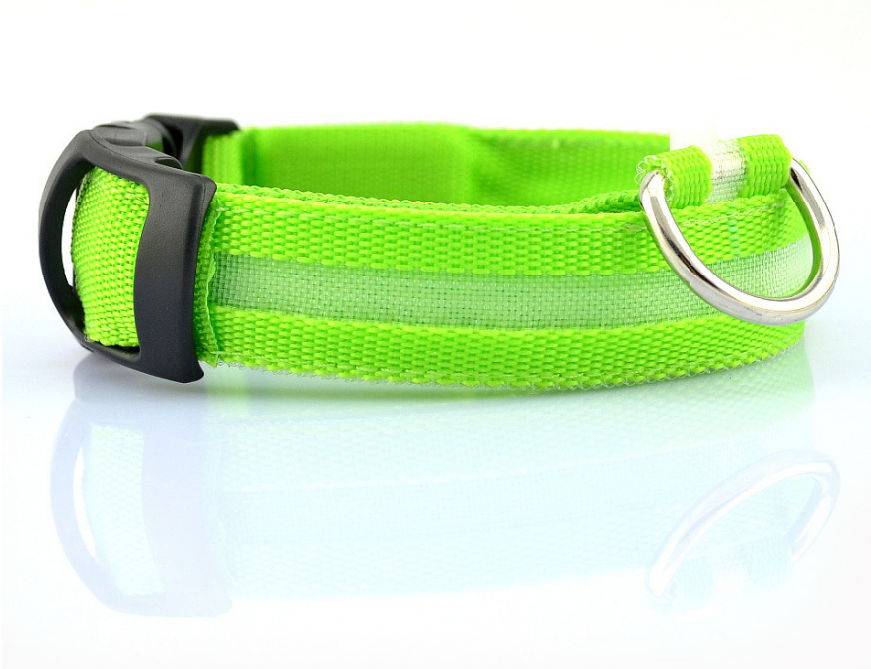 Nylon LED Luminous Dog Collar