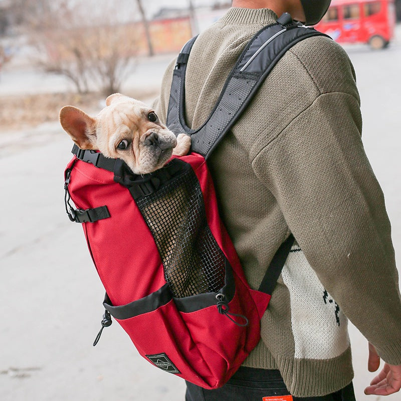 Carrier Double Shoulder Dog Backpack