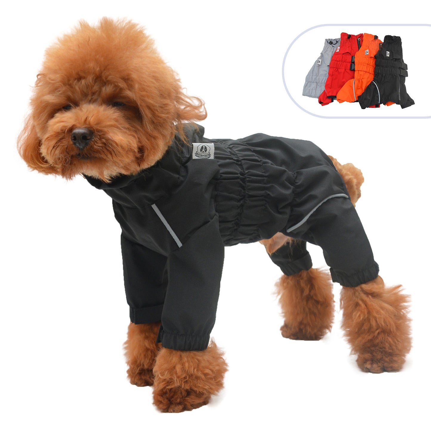 Four-legged Outdoor Dog Raincoat