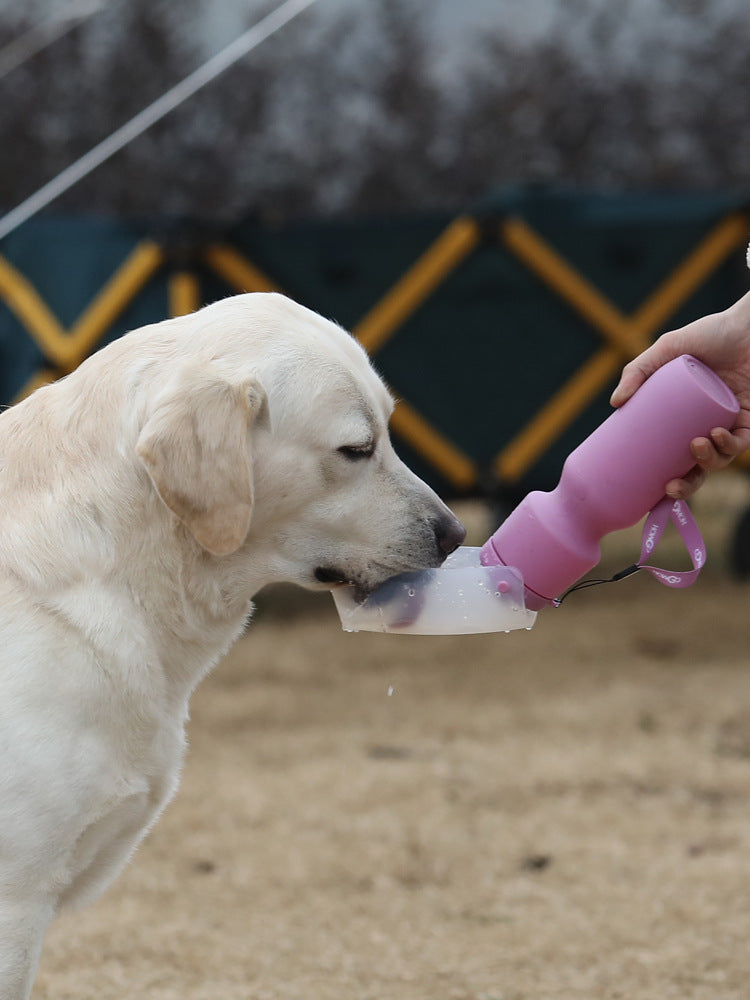 Travel Silicone Pet Water Bottle