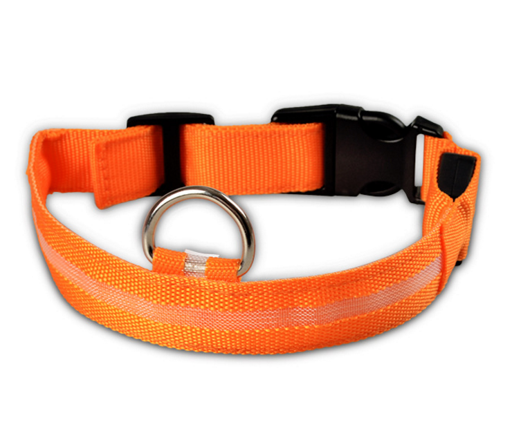 Nylon LED Luminous Dog Collar