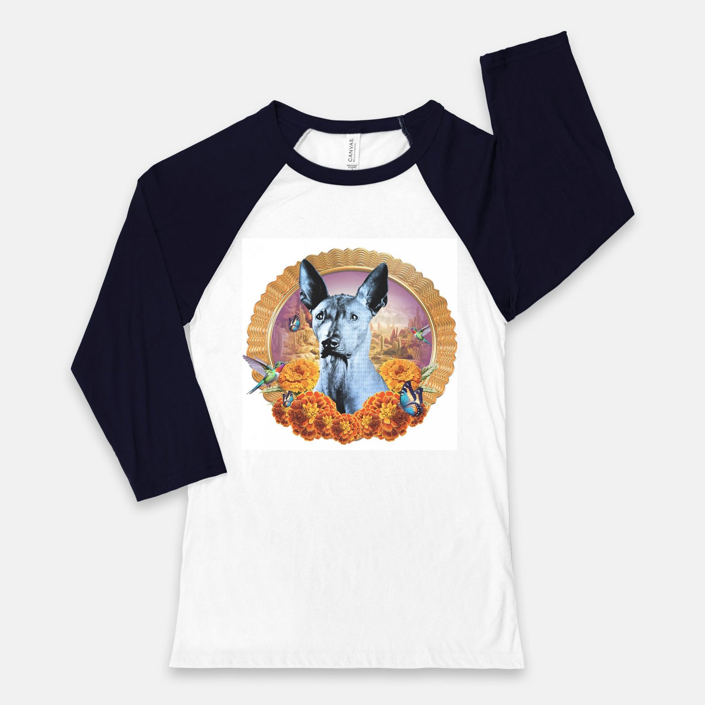 Xoloitzcuintli Baseball Shirt