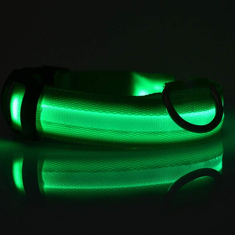 Nylon LED Luminous Dog Collar