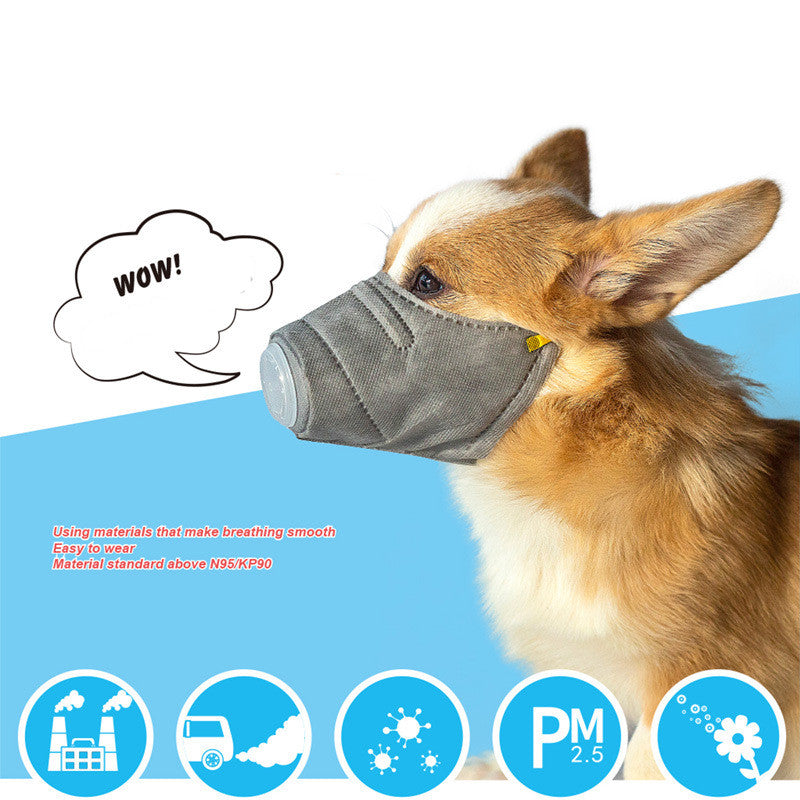 Anti-fog Haze Dog Mask