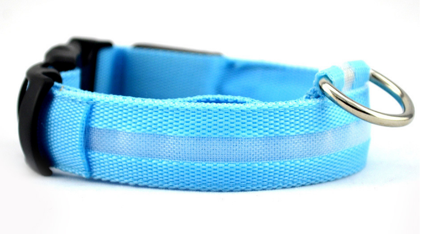 Nylon LED Luminous Dog Collar