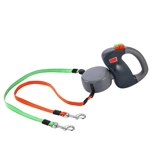 Retractable Dual Walking Dog Leash