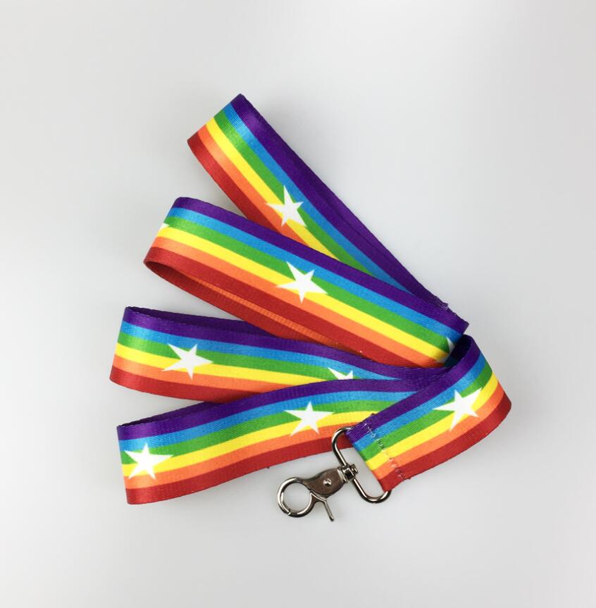 Rainbow Dog Leash Harness Set