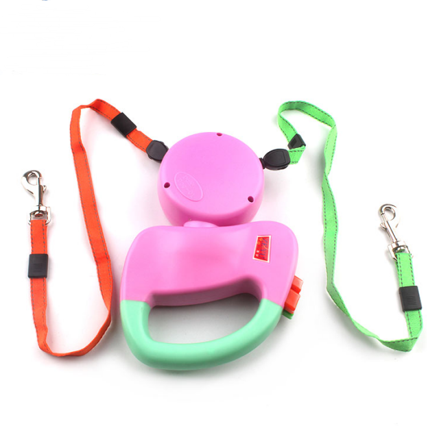 Retractable Dual Walking Dog Leash