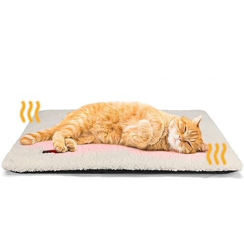 Self Warming Cat Bed Self Heating Cat Dog Mat 24 x 18 inch Extra Warm Thermal Pet Pad