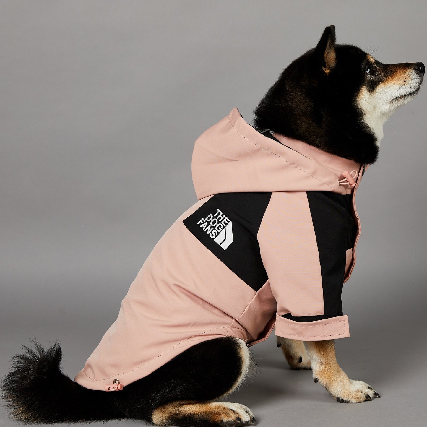 Windproof Large Dog Raincoat