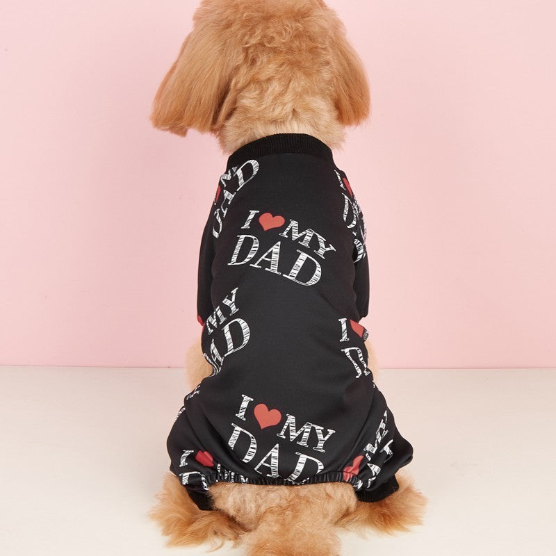 Four Leg Pet Summer Thin Jumpsuit