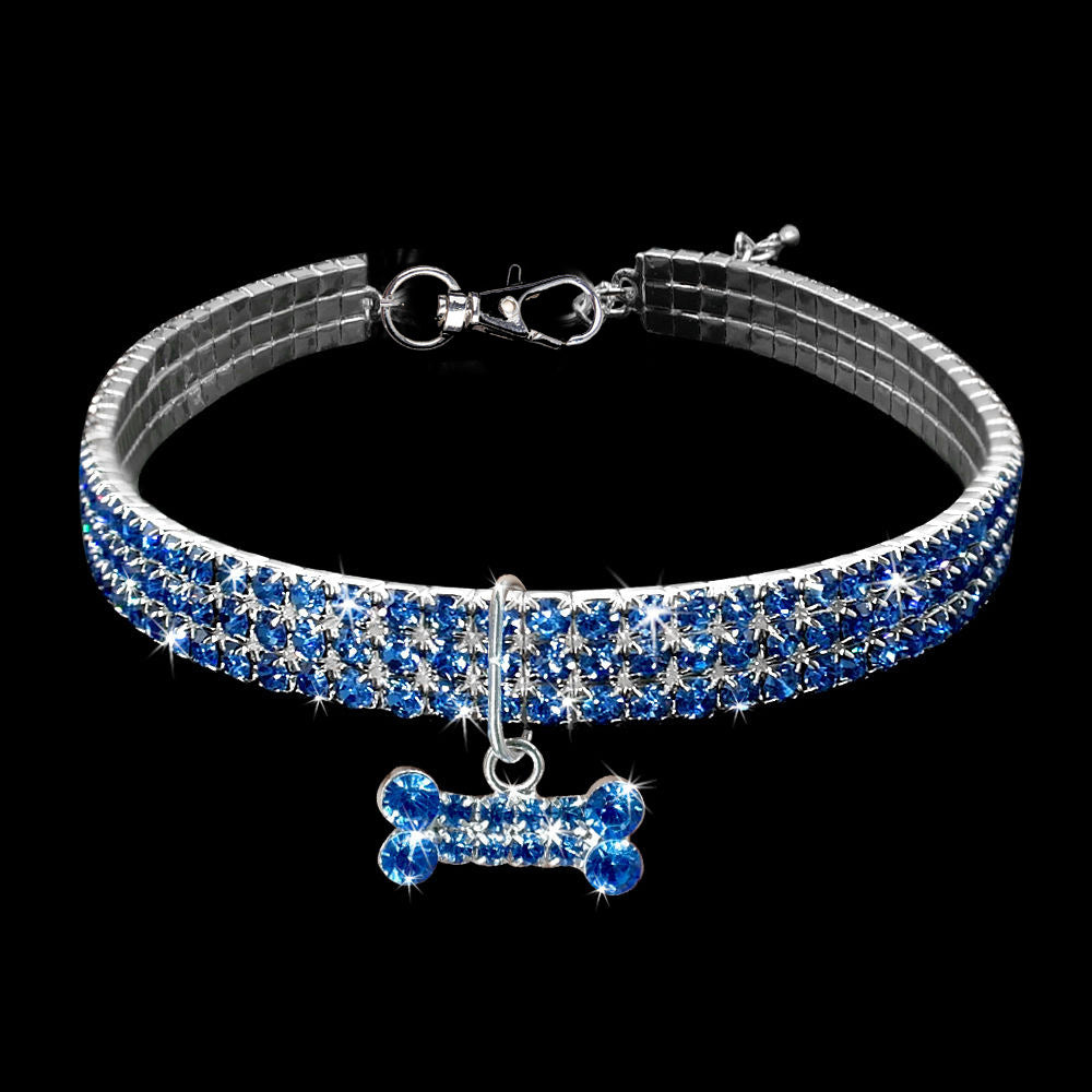 Bling Rhinestone Dog Collar