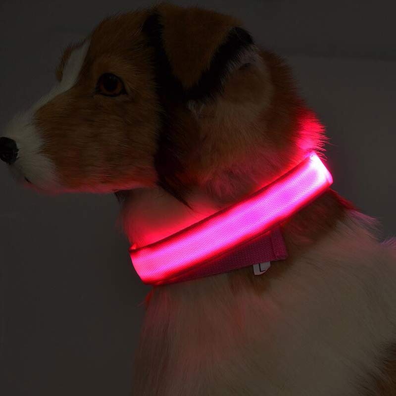 Nylon LED Luminous Dog Collar