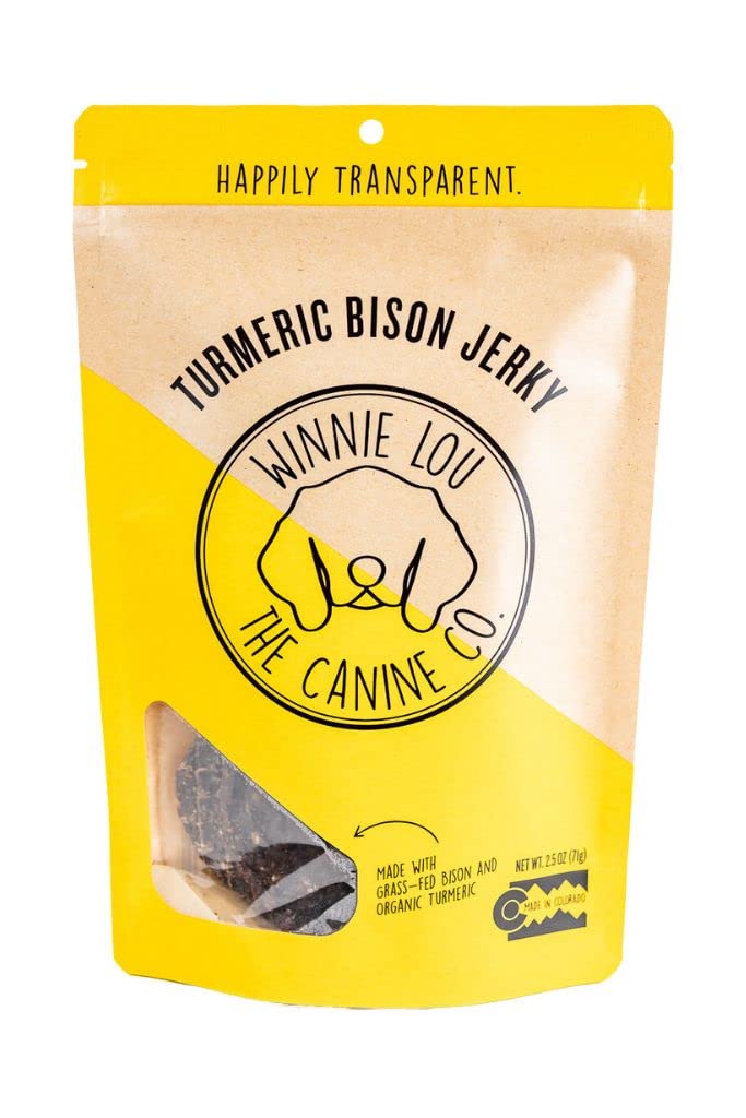 Winnie Lou Jerky Organic Jerky Dog Treats Made in The USA – Human Grade Dog Treats