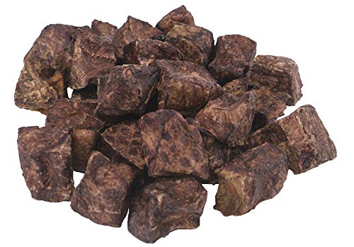 Bison Cubes: Pure Bison Dog Treats - All Natural Treats for Dogs. Vet Approved, Single Ingredient.