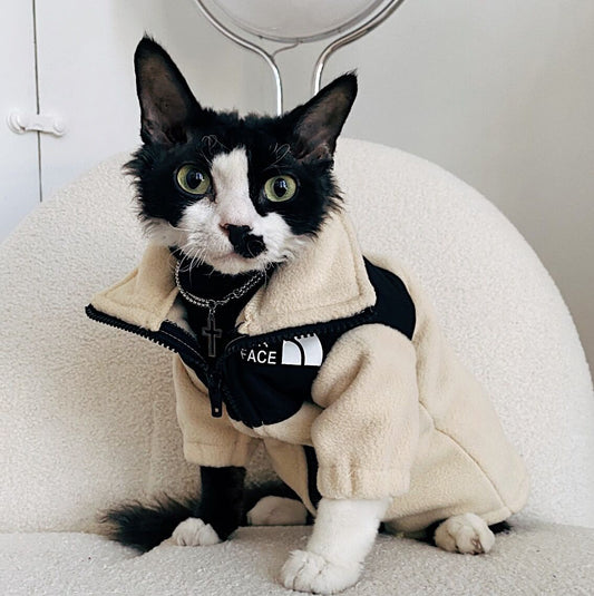 Warm Clothes Cat Jacket