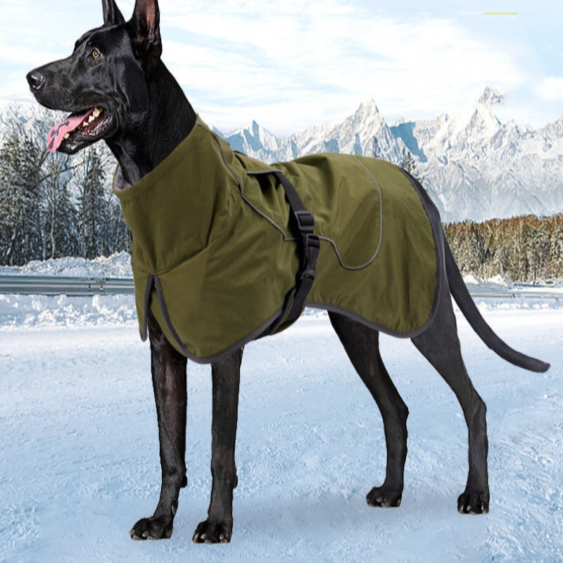 Warm Double-Layer Snowproof Dog Jacket