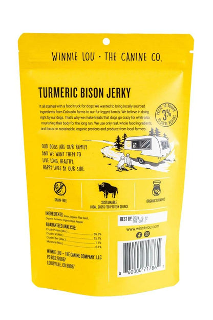 Winnie Lou Jerky Organic Jerky Dog Treats Made in The USA – Human Grade Dog Treats