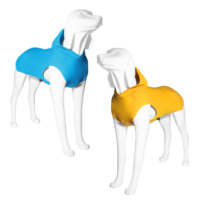 2 Pieces Basic Cotton Dog Hoodie Sweater, Soft Pet Clothes Dog Sweatshirts