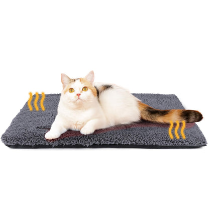 Self Warming Cat Bed Self Heating Cat Dog Mat 24 x 18 inch Extra Warm Thermal Pet Pad