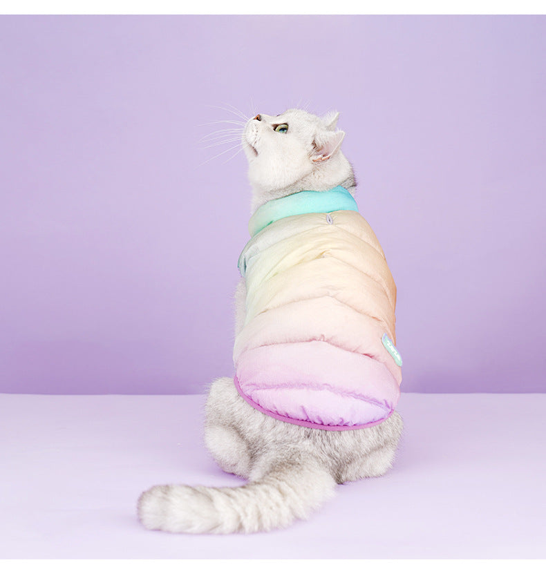 Fashion Colorful Cat Vest Top