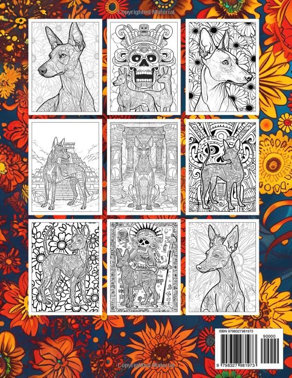 Aztec Heritage Coloring Book Bundle - Trilingual Cultural Experience