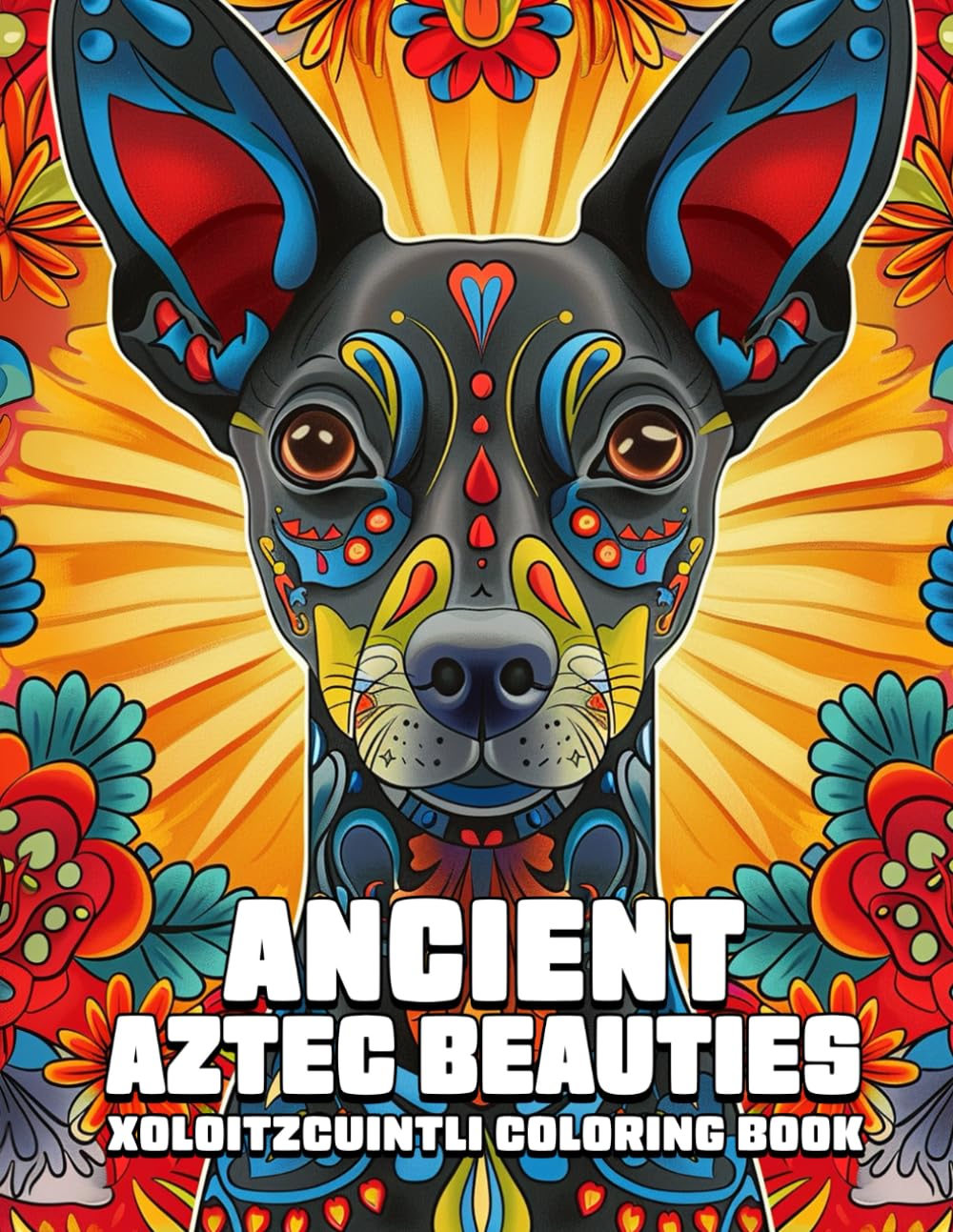 Aztec Heritage Coloring Book Bundle - Trilingual Cultural Experience