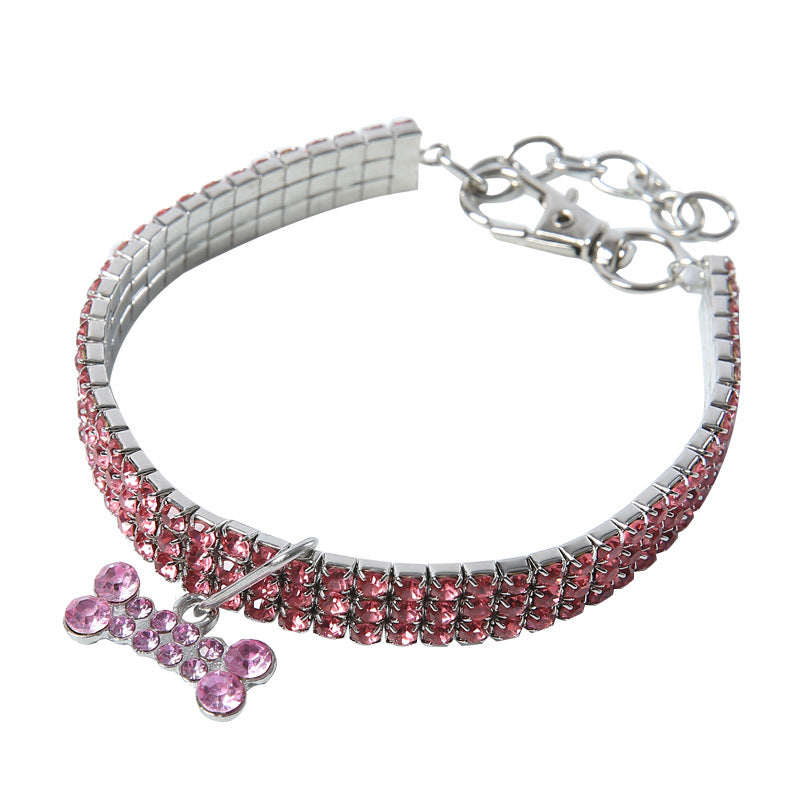 Bling Rhinestone Dog Collar