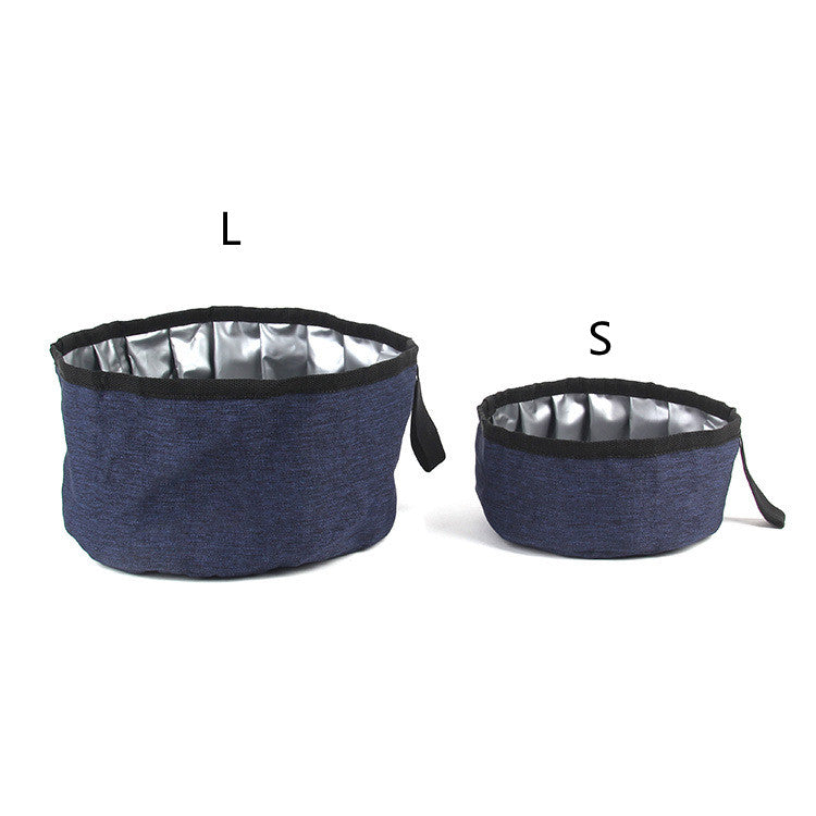 Pets Oxford Folding Food Bowl