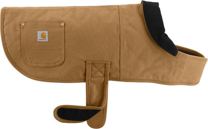 Carhartt Firm Duck Insulated Dog Chore Coat Brown/Brass