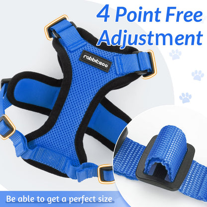 rabbitgoo Cat Harness and Leash for Walking, Escape Proof Soft Adjustable Vest