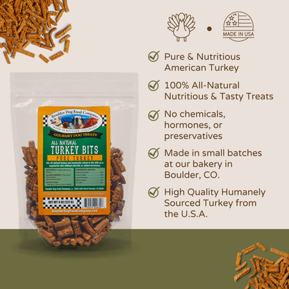 Bison Bits: Pure Bison Dog Treats - All Natural Treats for Dogs. Vet Approved, Limited Ingredient