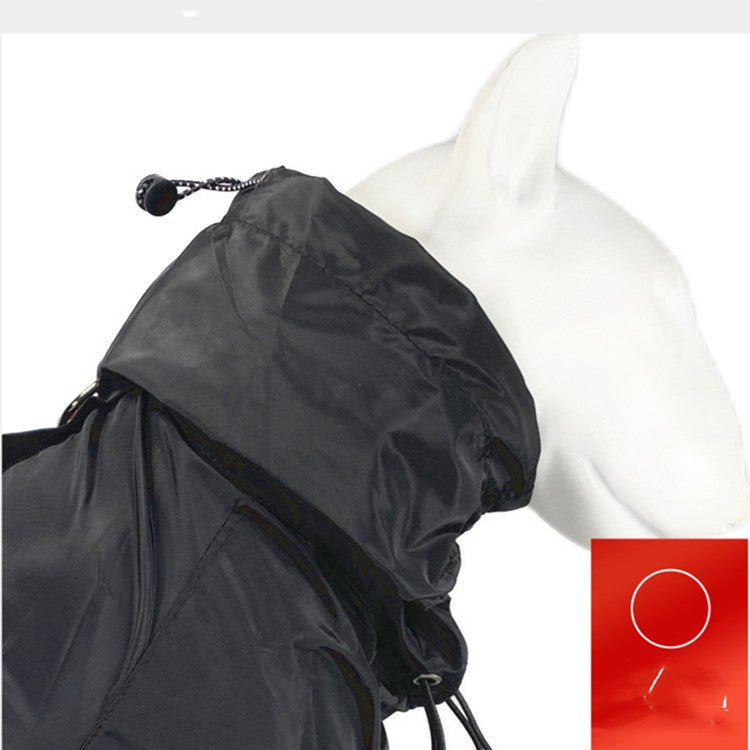 Four Legged Waterproof Dog Raincoat