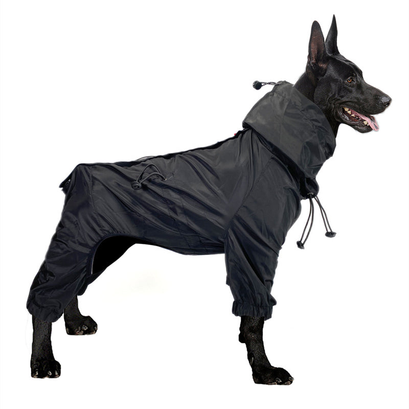 Four Legged Waterproof Dog Raincoat