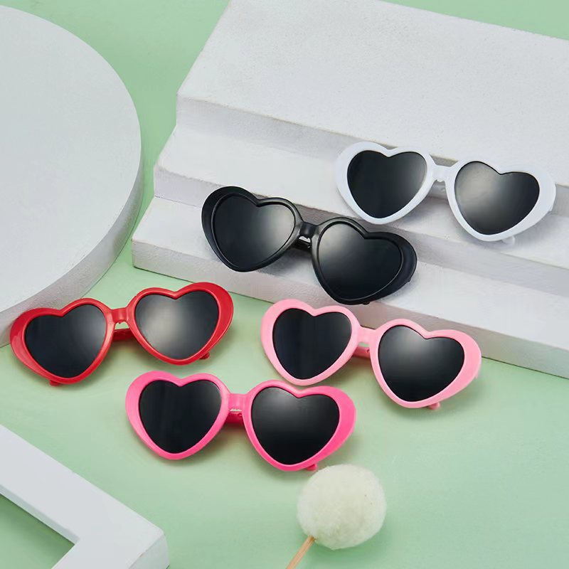 Heart Shape Pet Sunglasses