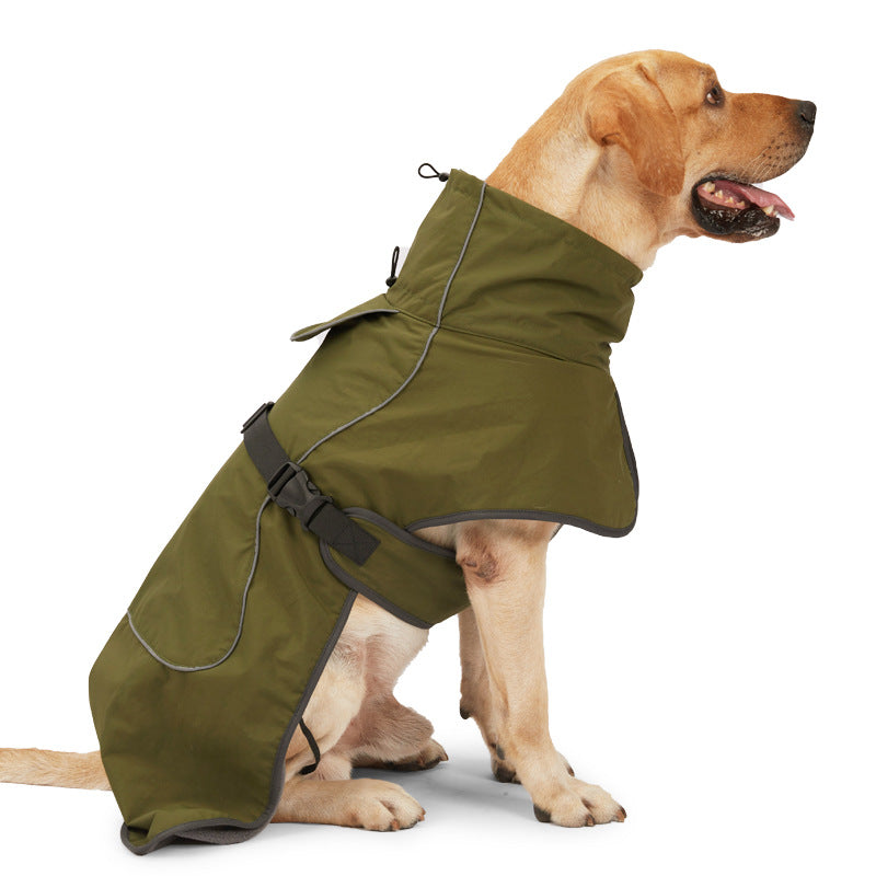 Warm Double-Layer Snowproof Dog Jacket