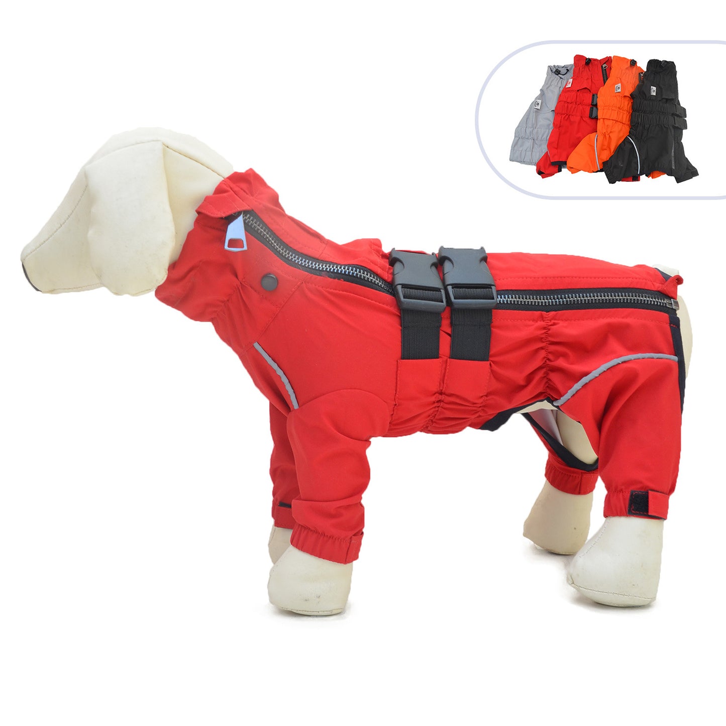 Four-legged Outdoor Dog Raincoat