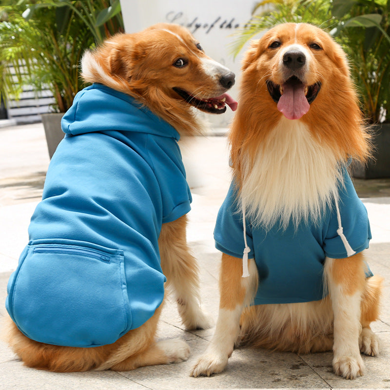 Fashion Zipper Pocket Dog Sweater